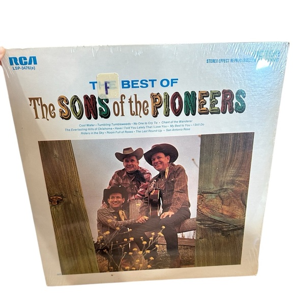 1966 NEW-SEALED FLAWLESS The Best of The Sons of the Pioneers Vinyl Record - Picture 1 of 7